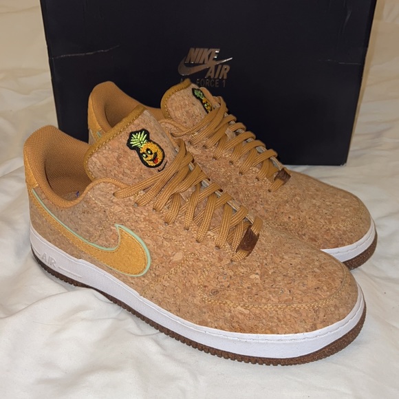 Nike Air Force One “Happy Pineapple” (mens sz 11.5) - Picture 5 of 11
